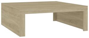 Tavolino da Salotto Rovere Sonoma 100x100x35 cm in Truciolato