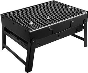 Mini-grill in acciaio inossidabile - Carbone - compatto - RVS