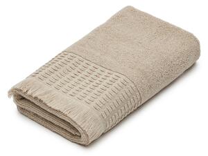 Asciugamano Veta 100% cotone beige 50 x 90 cm