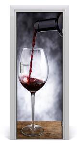 Rivestimento Per Porta Vino rosso 75x205 cm