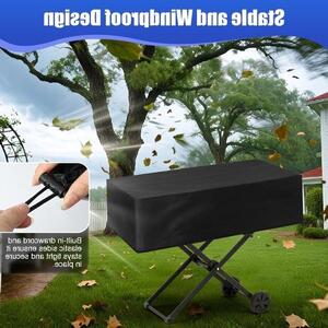 Copertura impermeabile per barbecue, realizzata in tessuto Oxford 210D, resistente agli strappi, antivento e resistente ai raggi UV, adatta a griglie a gas (70 x 47 x 30 cm)
