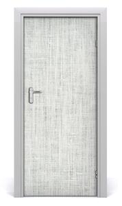 Rivestimento Per Porta Tela bianca di lino 75x205 cm