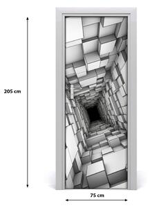 Rivestimento Per Porta Tunnel dai cubi 75x205 cm
