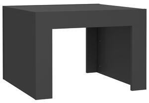 Tavolino da Salotto Grigio 50x50x35 cm in Truciolato