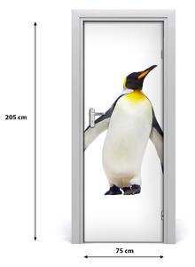 Adesivo per porta Pinguino 75x205 cm