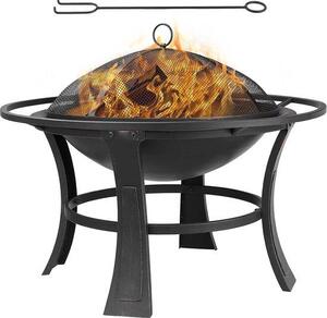 Vassoio multifunzione nero 68x50 cm BBQ