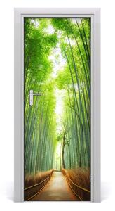 Rivestimento Per Porta Sentiero di bamb? 75x205 cm
