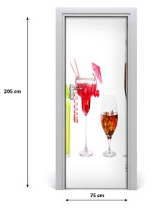 Rivestimento Per Porta Cocktail colorati 75x205 cm