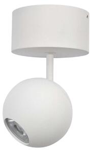 Faretto LED da Soffitto Bora Surface 8,5W 36º 2700K Bianco Opaco, Faro Sferico Orientabile Alta Resa Cromatica - Beneito & Faure