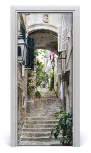 Rivestimento Per Porta Strade di Dubrovnik 75x205 cm
