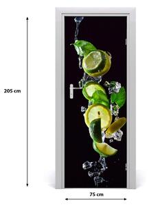 Rivestimento Per Porta Lime e limone 75x205 cm