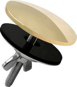 Copertura in silicone da 5 cm, tappo per rubinetto in acciaio inossidabile, copertura impermeabile per cucine, ideale per fori di lavelli