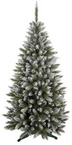 Albero di Natale, pino spesso con rami innevati 220 cm