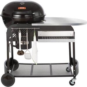 Barbecue a sfera smaltato in porcellana, 53 cm, regolabile