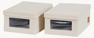 Set 2 scatole porta scarpe Premium