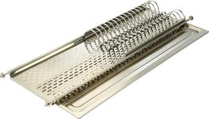 Elletipi Scolapiatti Pensile Cucina Vasistas Larghezza 100 cm in Acciaio Inox - I611 COMBI 96