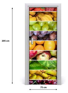 Rivestimento Per Porta Frutta colorata 75x205 cm