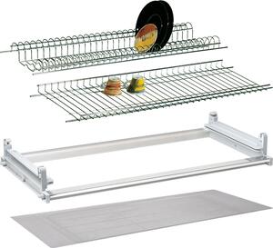 DecHome Scolapiatti Per Pensile In Kit Lunghezza cm 86 - H013052+H013312