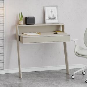 DecHome Scrittoio Moderno Dimensioni 94x50x91 cm colore Cashmere - Cowork