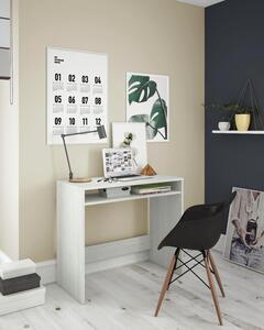 FORES HABITAT Scrittoio Moderno Dimensioni 79x43x78 cm colore Bianco
