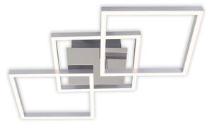 Lampada da soffitto LED dimmerabile orientabile 36 W argento metallo-plastica IP20 Briloner