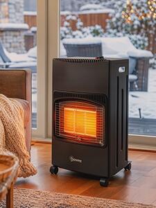 Outsunny Stufa a Gas 4.2 kW, 3 Livelli di Calore, ODS, Spegnimento Fiamma, Antiribaltamento | Aosom Italy