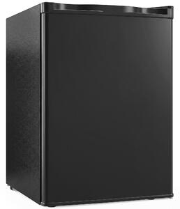 HOMCOM Frigorifero Piccolo 72.5L con Congelatore, Termostato Regolabile, Porta Reversibile, 43 dB, Nero | Aosom Italy