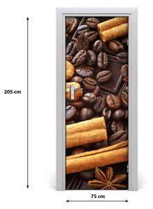 Rivestimento Per Porta Cioccolato fondente 75x205 cm