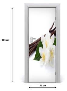 Adesivo per porta interna Jasmine e vaniglia 75x205 cm