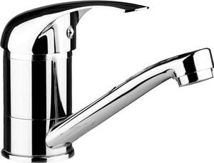 Ottone e acciaio inossidabile - Rotazione a 360 gradi - Facile da installare - A risparmio idrico - Miscelatore monocomando