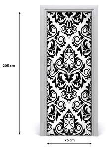 Adesivo per porta ornamenti domestici 75x205 cm