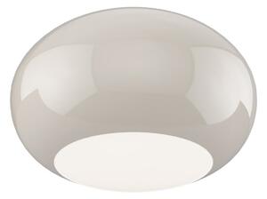 Plafoniera vetro soffiato tortora top light casper 1218 pl42 to e27 led - Top Light