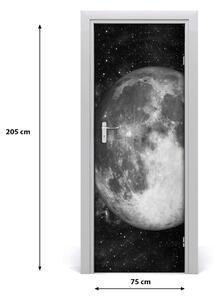 Adesivo per porta interna Luna 75x205 cm