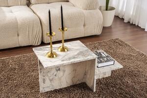 Skye Decor, Harmony - Marmo Fressia, Tavolini, Marmo Frisia, 80 x 40 x 40 cm