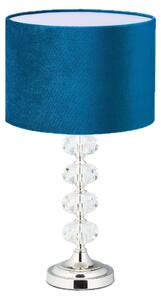 Lampada da tavolo Relaxdays 10038915, blu