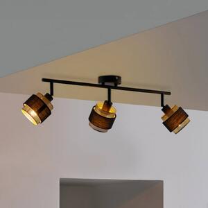 OSRAM Plafoniera soffitto Decor Spot Hornet,, Nero, Soggiorno / Sala da pranzo, Tessuto / Stoffa / Seta, Moderno, Plafoniera