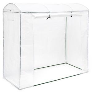 Serra per pomodori Relaxdays TAMARA XL, tetto arrotondato, grande, resistente ai raggi UV, serra da semina, serra per pomodori 170x200x82 cm, trasparente
