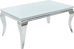 Tavolino da salotto 100 cm in vetro, design moderno per il soggiorno. ACQUISTA ORA
