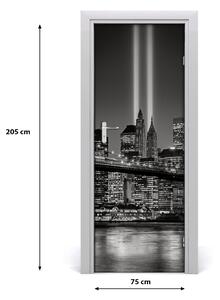 Rivestimento Per Porta Manhattan New York 75x205 cm