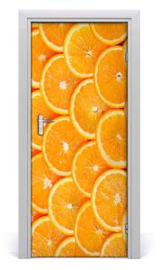 Rivestimento Per Porta Fette di arancione 75x205 cm