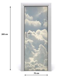 Sticker porta Paesaggi cloud 75x205 cm