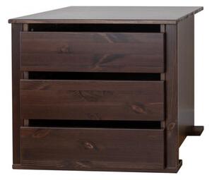 Modulo interno pino massello tabacco 57 cm shabby classico Rosella