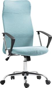Icon Space Sedia Ergonomica con Ruote Braccioli e Poggiatesta in Tessuto Mesh colore Verde Chiaro