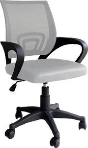 NBrand Sedia Ergonomica con Ruote e Braccioli in Tessuto Mesh colore Sabbia - Rapid