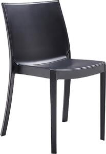 BICA Sedia per Esterni Impilabile in Polipropilene Dimensioni 47x55x82 cm colore Beige - Perla