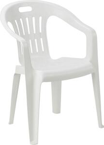 IPAE PROGARDEN Sedia per Esterni Impilabile in Polipropilene Dimensioni 56x55x78 cm colore Verde - Piona