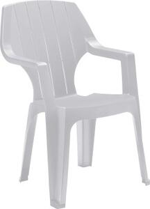 BICA Sedia per Esterni Impilabile in polipropilene Dimensioni 55x57x87 cm colore Bianco - Alta