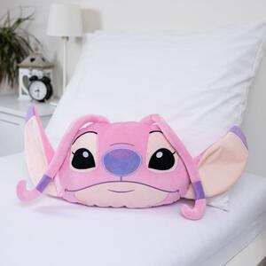Cuscino per bambini in vello 41x32 cm Lilo and Stitch "Angel Pink" – Jerry Fabrics