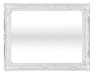Specchiera da appendere verticale/orizzontale L36,5xPR4xH47 cm finitura bianca anticata con rifiniture in oro