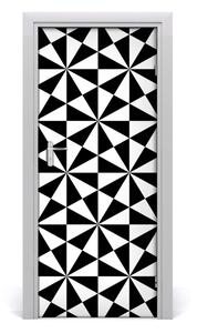 Adesivo per porta Sfondo geometrico 75x205 cm